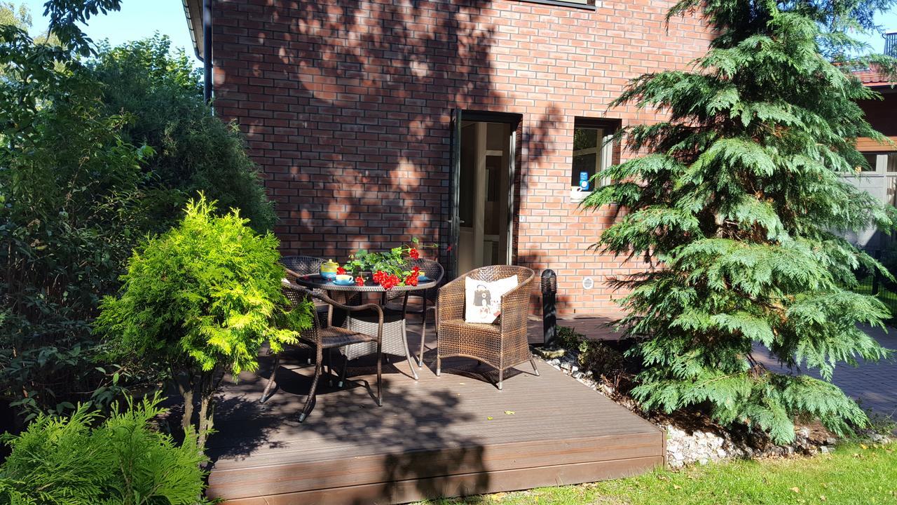Kotedzas Prie Juros Villa Palanga Exteriör bild